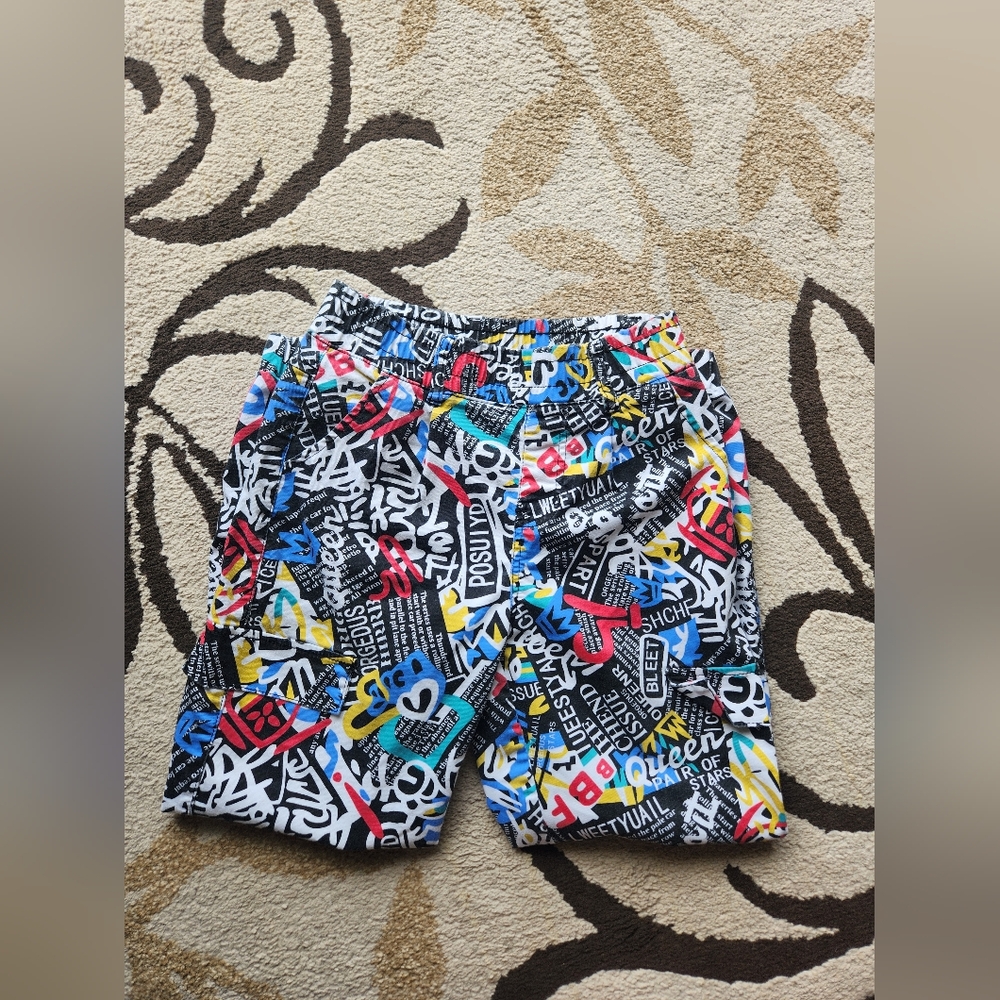 Vintage VIP Colorful Graphic Print Joggers - Picture 8 of 12